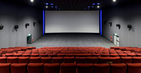 Photo : salle de cinéma - Grand écran